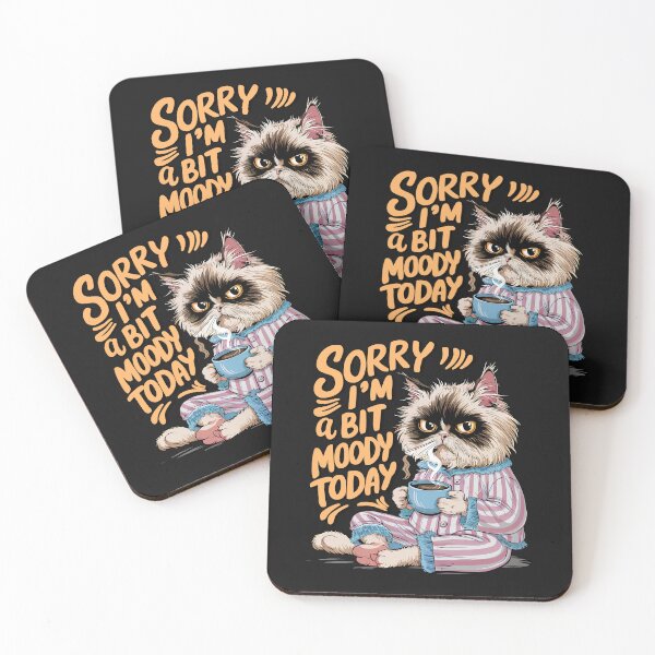 Item preview, Moody Cat designed and sold by shirtsngoodies.