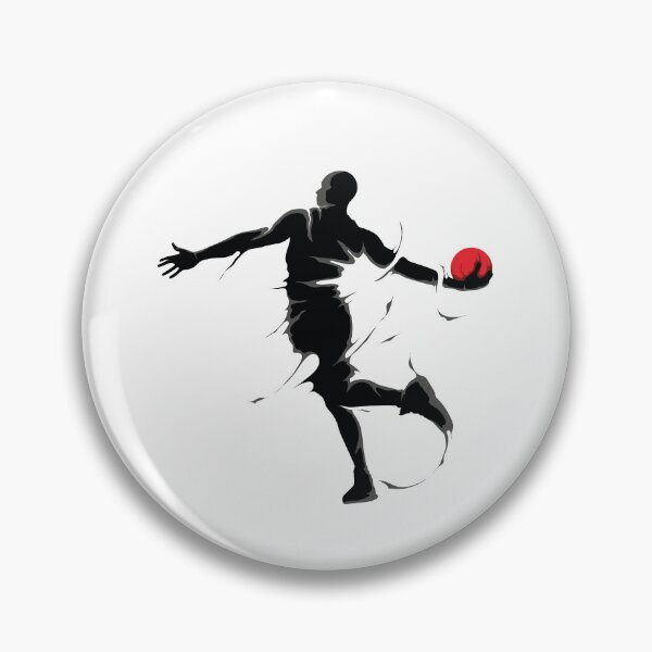 Item preview, basketball player action figures shadow and red ball designed and sold by kiloorartclub.