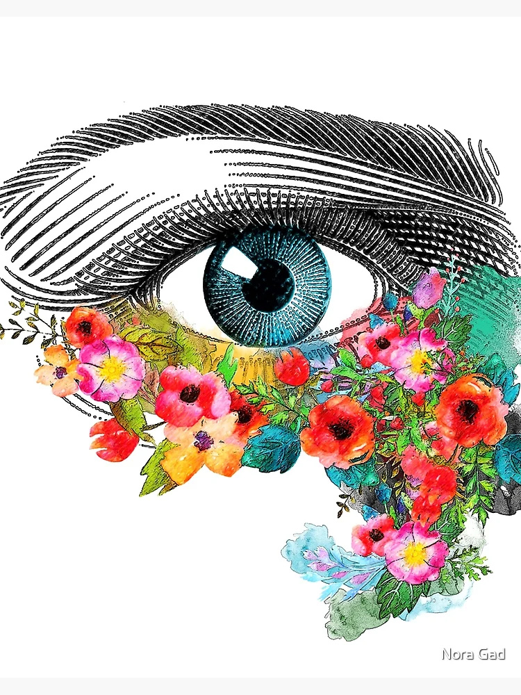 Eye Drops Flowers 