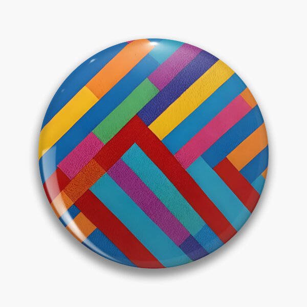 Item preview, Rainbow zig zag bright colorful Summer vacation gift idea fun pattern designed and sold by cheekylorns.