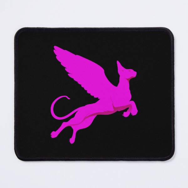 Item preview, Purple Pink Neon Pegasus Cat designed and sold by cutenesss.