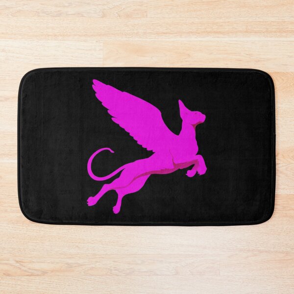 Item preview, Purple Pink Neon Pegasus Cat designed and sold by cutenesss.