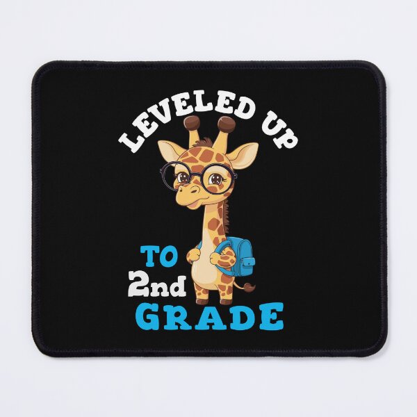 Item preview, Leveled up to 2nd Grade - Funny Giraffe designed and sold by HandicraftArt.