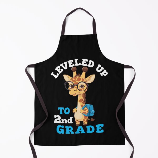 Item preview, Leveled up to 2nd Grade - Funny Giraffe designed and sold by HandicraftArt.