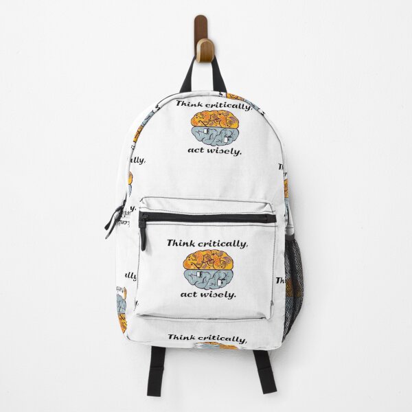 Item preview, Think critically, act wisely. designed and sold by BenO63.
