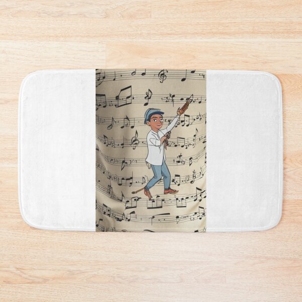 Item preview, Musical Elegance: Violinist Curtain Design designed and sold by merve02shop.