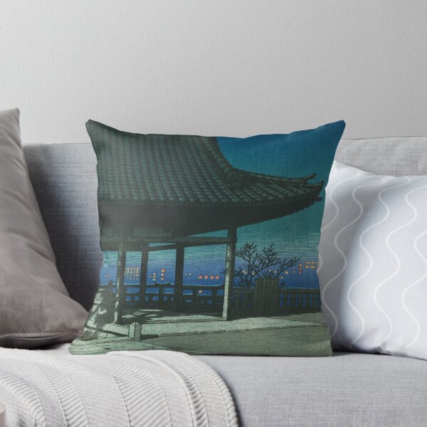 Item preview, View of Kozu at Osaka by Kawase Hasui designed and sold by Takeda-art.