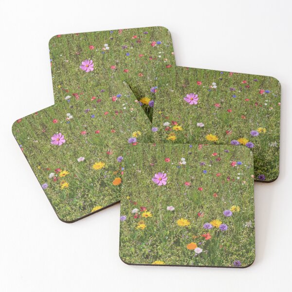 Item preview, Vibrant Wildflower Meadow - Colorful Nature Photography designed and sold by CarolinaReina.