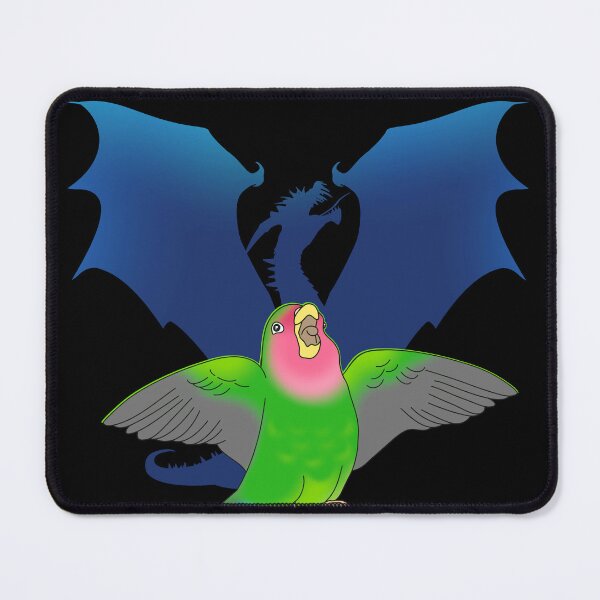 Item preview, Dragon green lovebird designed and sold by FandomizedRose.