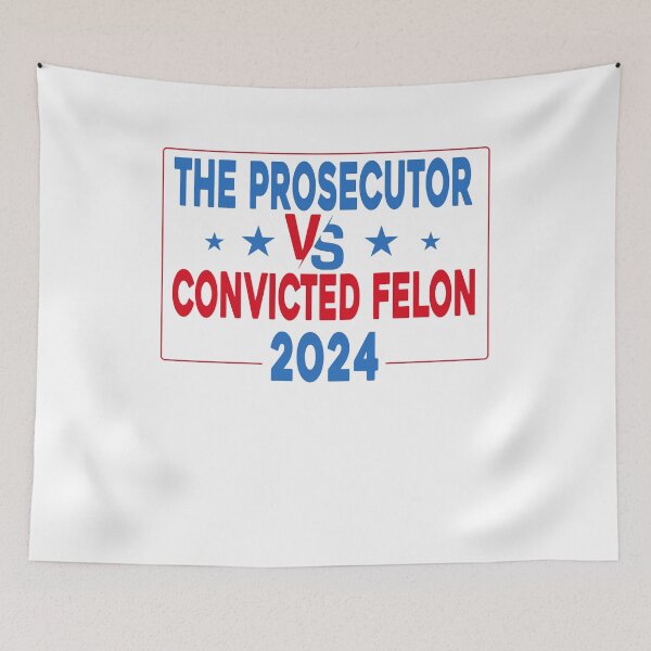 Item preview, Prosecutor Vs Felon Shirt Prosecutor Vs Felon 2024 Funny American Election  designed and sold by ZANNIX.