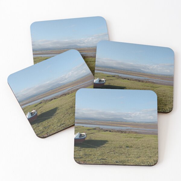 Item preview, Cock Robin boat on Duddon Estuary Looking North designed and sold by philcorcutt.