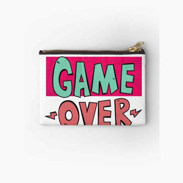 Item preview, A GAME OVER sticker designed and sold by ARTofBito.