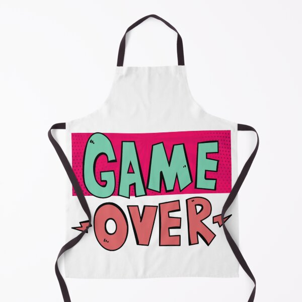 Item preview, A GAME OVER sticker designed and sold by ARTofBito.