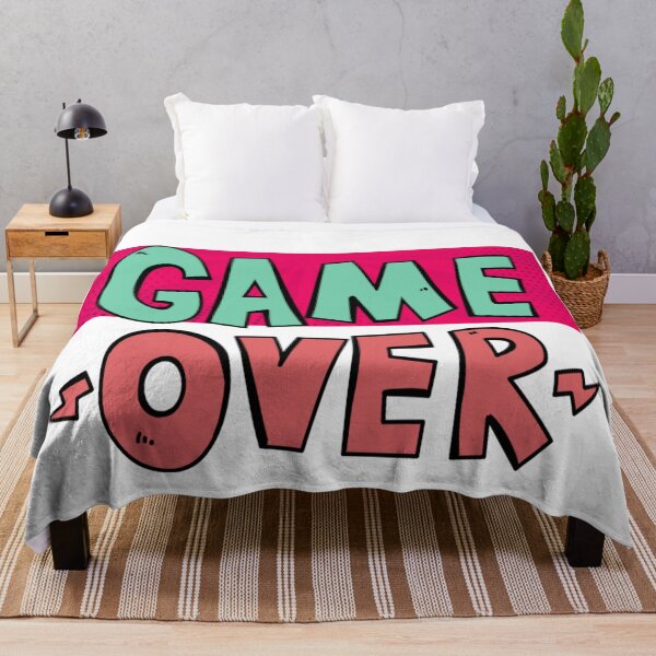 Item preview, A GAME OVER sticker designed and sold by ARTofBito.