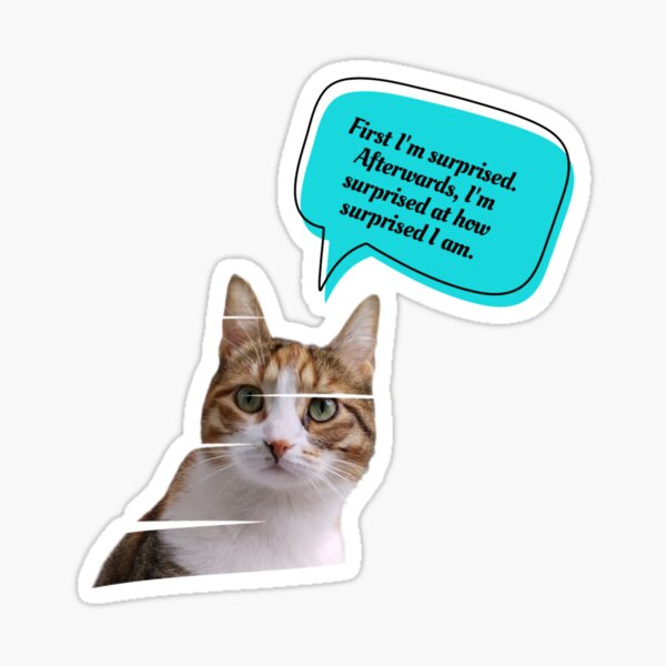 Item preview, Confused Cat designed and sold by FelisDomesticus.