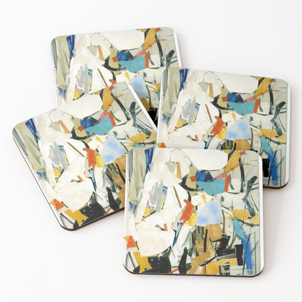 Item preview, Original Paintings by Esteban Vicente Pérez, 1903-2001 Usa, Abstract Art designed and sold by MinoZZi.