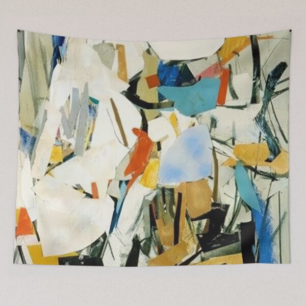 Item preview, Original Paintings by Esteban Vicente Pérez, 1903-2001 Usa, Abstract Art designed and sold by MinoZZi.