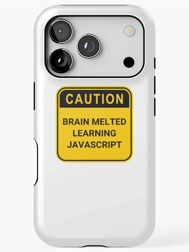 Thumbnail 1 of 4, iPhone Case, JavaScript developers aren't fully-functioning software engineers no more designed and sold by codepuns.