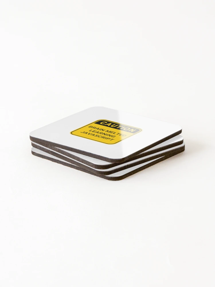 Thumbnail 4 of 5, Coasters (Set of 4), JavaScript developers aren't fully-functioning software engineers no more designed and sold by codepuns.