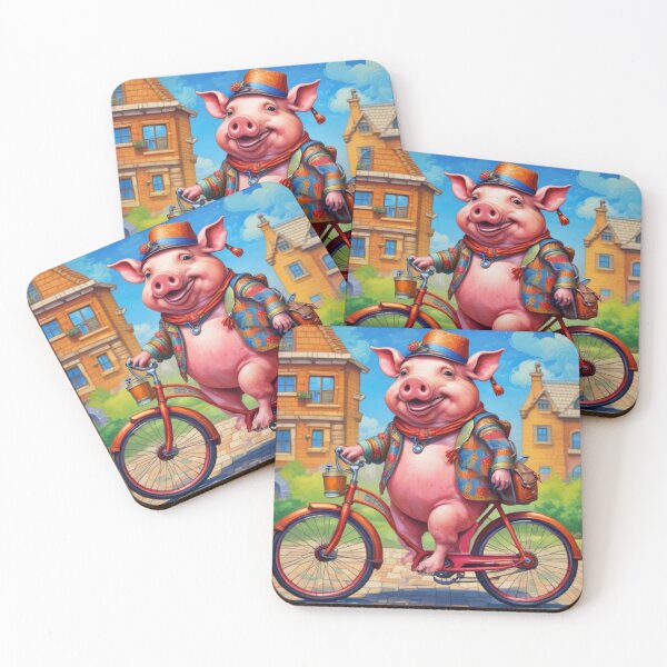 Item preview, Mr Piggy Goes To Town designed and sold by Bondillero.