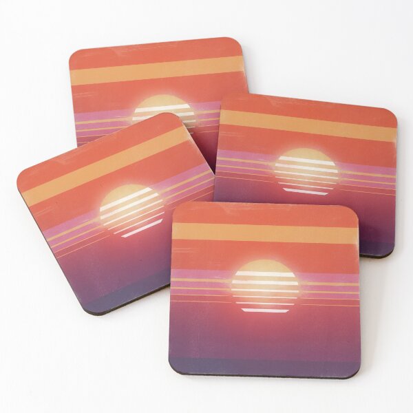 Item preview, sunset in retro style designed and sold by Situstshirts.
