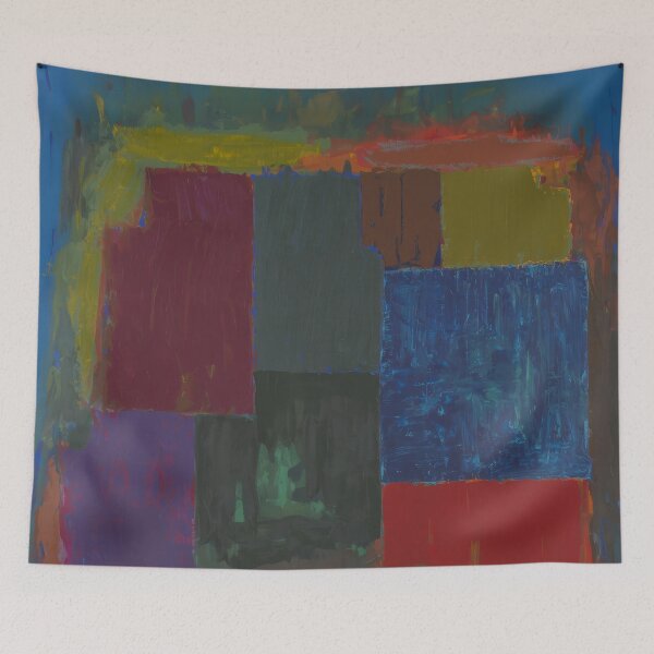 Item preview, Original Paintings by Esteban Vicente Pérez, 1903-2001 Usa, Abstract Art designed and sold by MinoZZi.