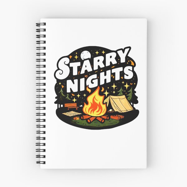 Item preview, Starry Nights: Camping Under a Sky Painted by Falling Stars designed and sold by SplashTastic.