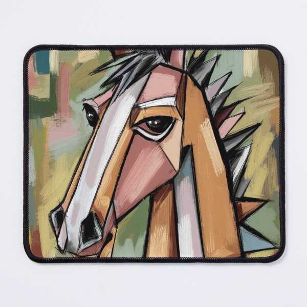 Item preview, “Cubist Equine Elegance” designed and sold by cbishopbailey.