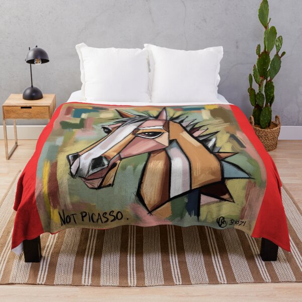 Item preview, “Cubist Equine Elegance” designed and sold by cbishopbailey.