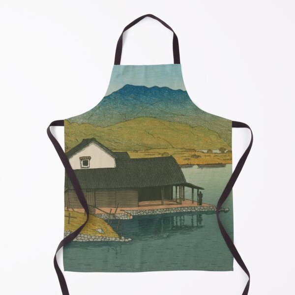 Item preview, Lake Kugushi at Wakasa by Kawase Hasui designed and sold by Takeda-art.