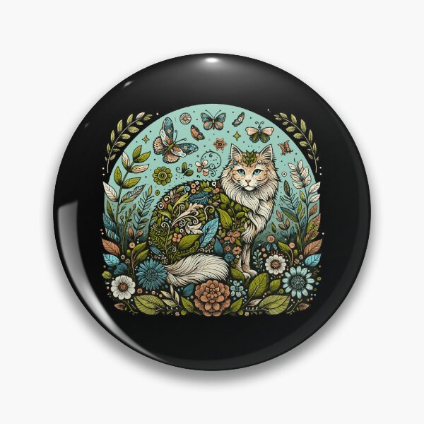 Item preview, Cottagecore Cat Aesthetic Garden Nature Lover designed and sold by Dressed For  Duty.