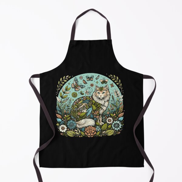 Item preview, Cottagecore Cat Aesthetic Garden Nature Lover designed and sold by Dressed For Duty.