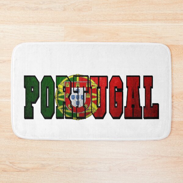 Item preview, Portugal Country Flag Typography designed and sold by TravelWish.