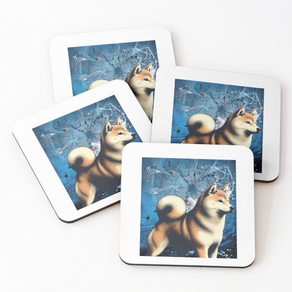 Item preview, Flaming Shiba designed and sold by thats-right1.