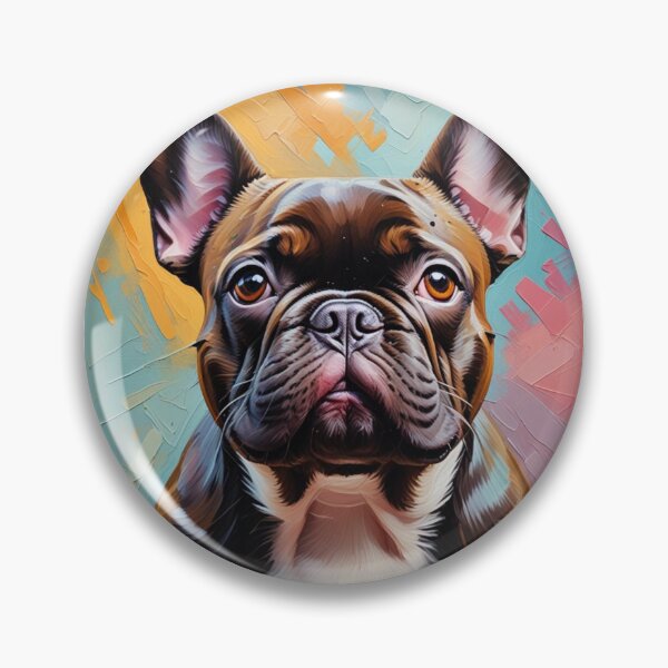 Item preview, Le petit artiste: Creativity knows no bounds with this Frenchie at the helm! designed and sold by Hachiandco.