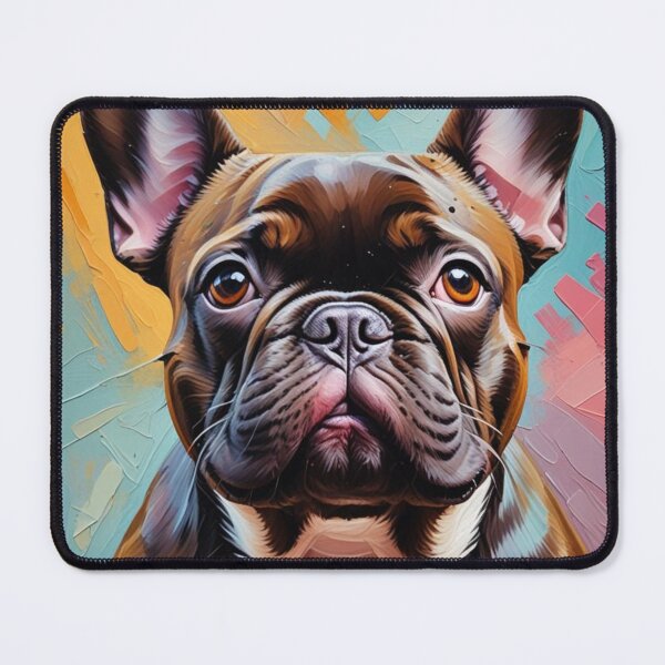 Item preview, Le petit artiste: Creativity knows no bounds with this Frenchie at the helm! designed and sold by Hachiandco.