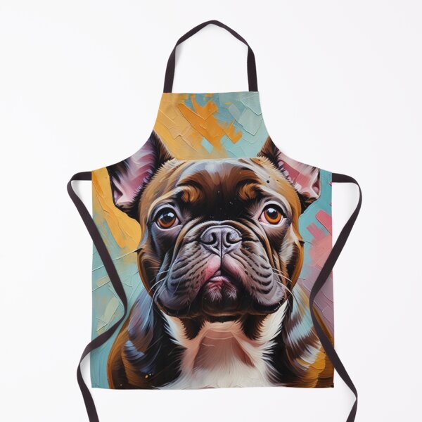 Item preview, Le petit artiste: Creativity knows no bounds with this Frenchie at the helm! designed and sold by Hachiandco.