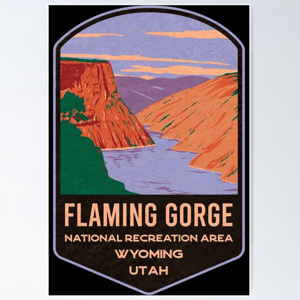 Item preview, Flaming Gorge National Recreation Area designed and sold by JordanHolmes.