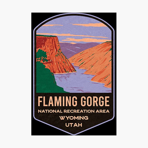 Item preview, Flaming Gorge National Recreation Area designed and sold by JordanHolmes.