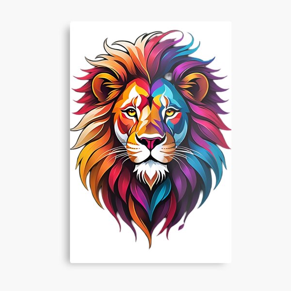 Item preview, Regal Lion Face designed and sold by PulsePop.