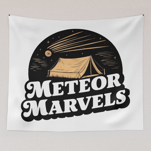 Item preview, METEOR MARVELS: Embracing the Celestial Spectacle Under a Brown Sky designed and sold by SplashTastic.