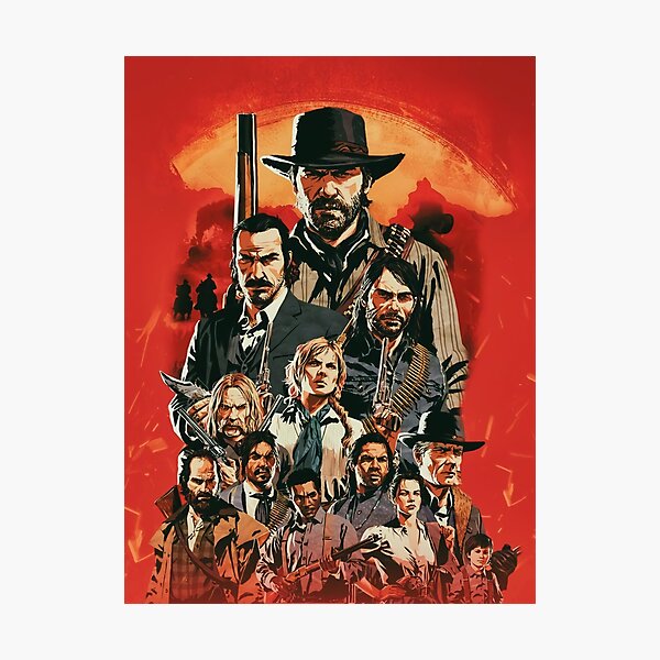 Item preview, œuvres d'art cool du jeu en ligne rdr 1 et 2 cool designed and sold by Isa00j.