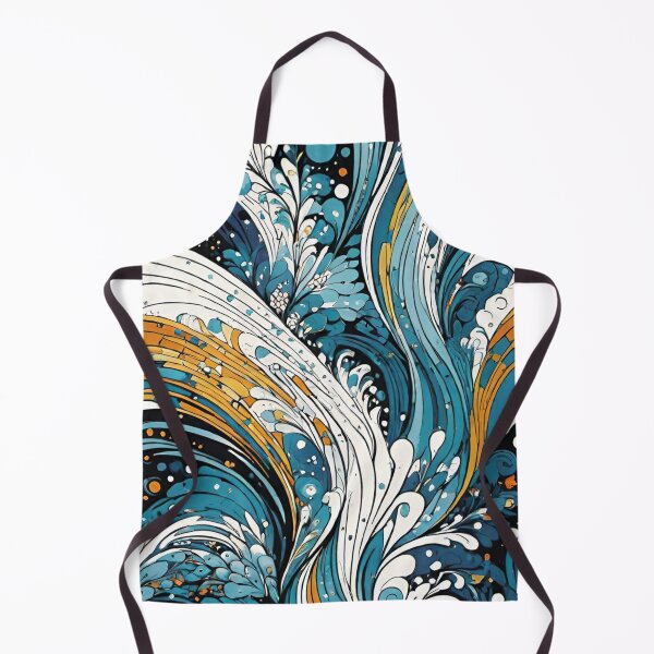 Item preview, multicoloured seamless fluid pattern designed and sold by optimusprime39.