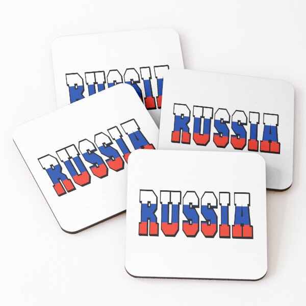 Item preview, Russia Country Flag Typography designed and sold by TravelWish.