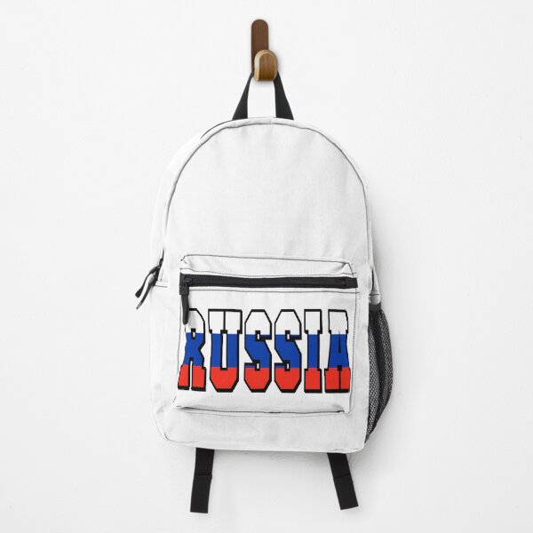 Item preview, Russia Country Flag Typography designed and sold by TravelWish.