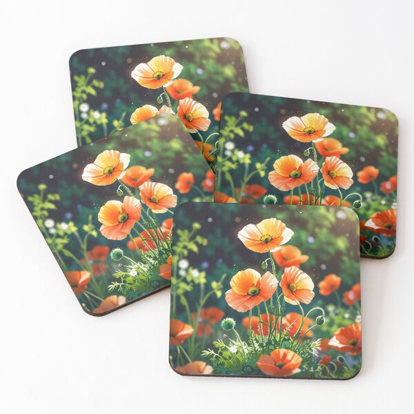 Item preview, Icelandic poppies blooming. designed and sold by PatDoArt.