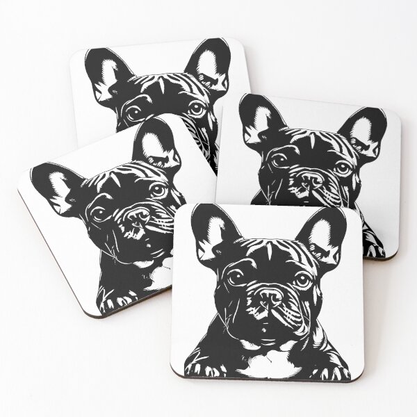 Item preview, Timeless Elegance: Capturing the Classic Charm of Our Black and White Frenchie Muse! designed and sold by Hachiandco.