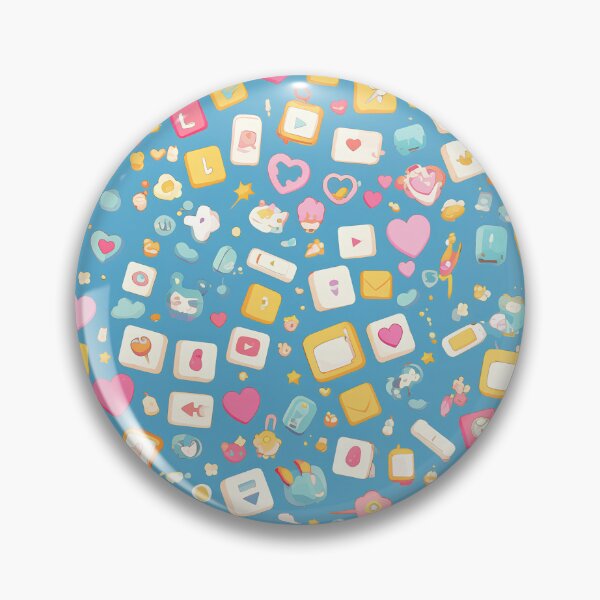 Item preview, Playful Keyboard Key Seamless Pattern designed and sold by Windy-market.