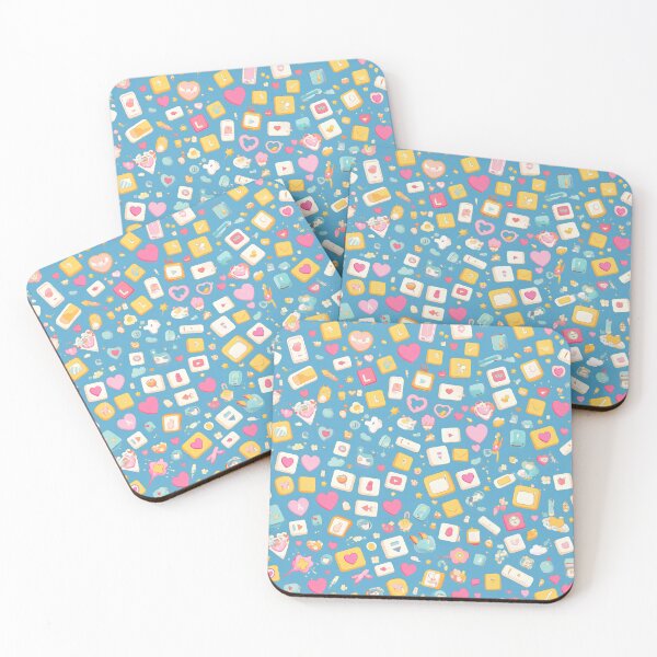 Item preview, Playful Keyboard Key Seamless Pattern designed and sold by Windy-market.