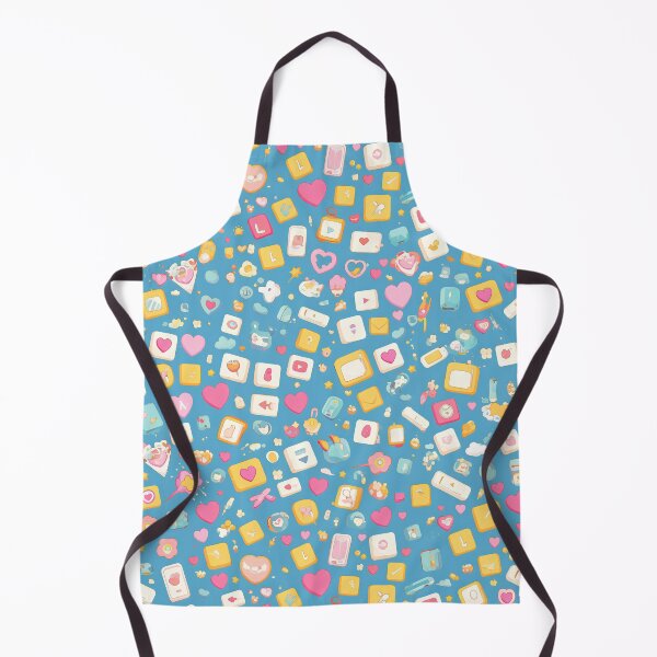 Item preview, Playful Keyboard Key Seamless Pattern designed and sold by Windy-market.